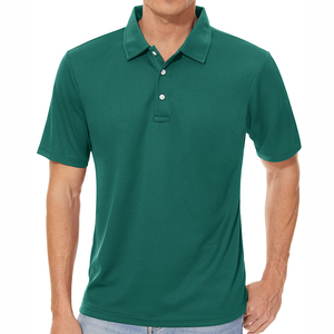 เสื้อเชิ้ตแขนสั้นผู้ชาย ผ้าคอตตอนปิเก้ 100% ระบายอากาศได้ดี น้ำหนัก 200 กรัม เหมาะสำหรับใส่ลำลองในฤดูร้อน - Product Image 1