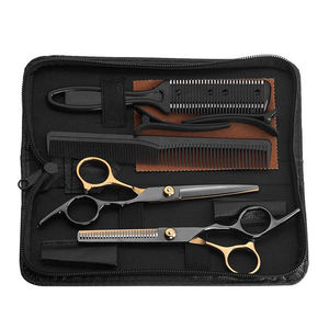 Professional Hair Scissors Set Stainless Steel Thinning Shears Salon <b>Barber</b> Tools Right Handed Long Handle Sharp <b>Blade</b> - Product Image 2