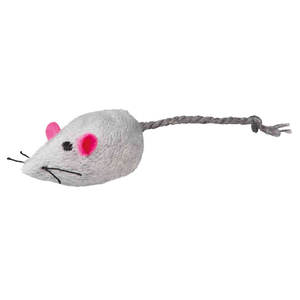Ensemble assorti de souris en peluche de 5 cm, jouets interactifs pour animaux de compagnie - Product Image 1