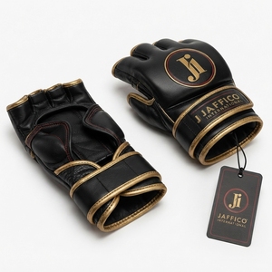 ถุงมือ MMA อุปกรณ์ฝึกซ้อมระดับพรีเมียม ถุงมือกีฬาระบายอากาศได้ดี บุฟองน้ำความหนาแน่นสูง สำหรับฟิตเนส การชก และการฝึกซ้อม MMA - Product Image 6