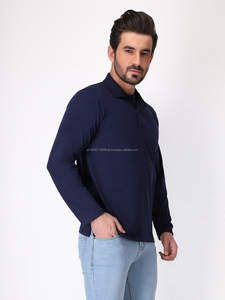 Hombres para camisa de manga corta Color sólido 100% algodón Jersey Premium de alta tecnología Casual moda costura al por mayor 2024 - Product Image 2