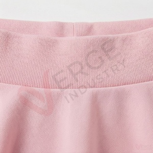 Women's Pink High Waist A Line Mini <b>Skirt</b> Solid Elegant Flared <b>Short</b> <b>Skirt</b> - Product Image 4