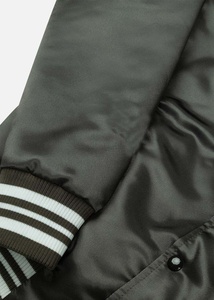 Chaqueta de Satén de Seda Lisa para Hombre, Venta al por Mayor, con Colores Personalizados, Chaqueta Casual a la Moda - Product Image 3