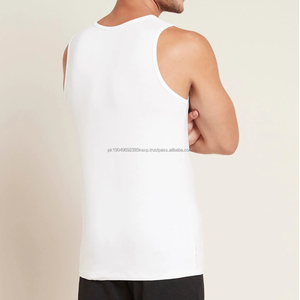 Débardeurs pour hommes personnalisés en gros, de haute qualité, anti-boulochage, respirants, style décontracté, vente chaude, débardeurs pour hommes OEM - Product Image 2