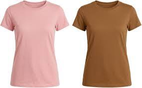 Camiseta Casual de Verano para Mujer, Suave, Ecológica, Transpirable, con Estampado, Cuello Redondo, Manga Corta - Product Image 2