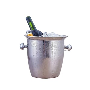 Metal Champagne Ice Bucket Bowl Handcrafted Bowl for Beer Bottle for Party Night Clubs Hot Selling Champagne Bowl for Sale - Product Image 6