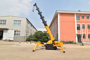Mini-<span class=keywords><strong>grue</strong></span> araignée sur chenilles 3 tonnes 5 tonnes électrique diesel <span class=keywords><strong>mobile</strong></span> avec flèche télescopique - Product Image 5