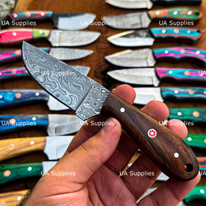 Couteaux de chasse en acier Damas de qualité industrielle, vente en gros, lame fixe, pour le camping, la survie et le bushcraft, directement de l'usine UA Supplies - Product Image 5