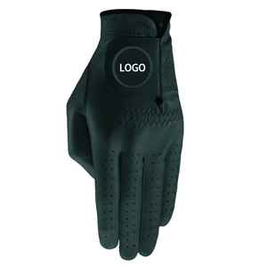 Wholesale Men Golf Gloves Custom Magnetic Ball <b>Marker</b> Premium <b>White</b> Cabretta Sheepskin Leather Sport - Product Image 1