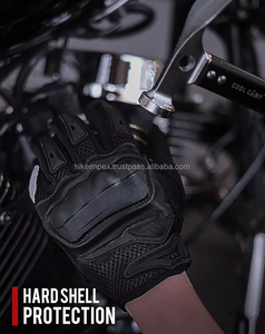 Gants de moto OEM hiver à doigts complets pour hommes et femmes, isolés thermiquement, respirants, avec protection rigide des articulations, compatibles écran tactile, fermeture auto-agrippante, BMX - Product Image 6