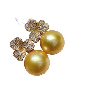 Boucles d'oreilles en argent pur 925, gris platine, perle, talons hauts, 11-12 mm, rondes, impeccables, parfaites pour un style quotidien - Product Image 5