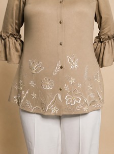 Camisa BRISA Giza de Algodón Premium y Elegante para Mujer, Suave, Cómoda y con Estilo para Uso Diario - Product Image 4