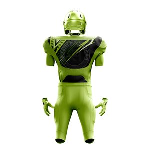 Uniforme de football américain en tissu polyester respirant, léger et durable, conçu pour l'entraînement en équipe - Product Image 2