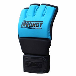 Gants de grappling MMA à demi-doigts les plus vendus, gants de boxe professionnels pour l'entraînement, logo personnalisé, entraînement de Muay Thai, gants en cuir PU MMA - Product Image 2