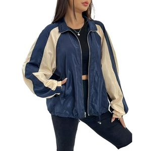 <b>Men's</b> Casual Windbreaker <b>Jacket</b> with Stand Collar and Zipper Front <b>Summer</b> Breathable Plus Size - Product Image 1