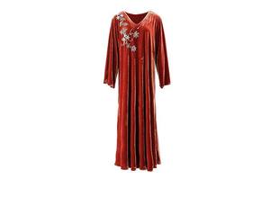 Abaya de prière pour femmes, style turc modeste, design haut de gamme, en velours perlé, longueur maxi, ourlet évasé - Product Image 6