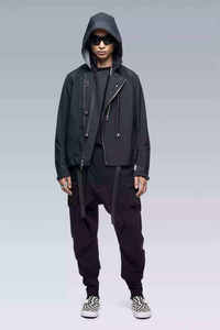 Men's Waterproof Techwear <b>Jacket</b> Urban Streetwear Tactical Windbreaker Cyberpunk Functional Multi-pocket Hooded Darkwear Coat - Product Image 2