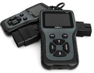 เครื่องอ่านโค้ด OBD2 รุ่น V311 และเครื่องสแกนวินิจฉัยรถยนต์ หน้าจอ LCD สีดำ ใช้ได้กับรถยนต์ทั่วไป 12-24V สำหรับตรวจจับข้อบกพร่องของเครื่องยนต์ - Product Image 4
