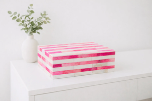 Caja de Joyería de Lujo Hecha a Mano con Incrustaciones de Hueso y Resina, Diseño Elegante para Mujer, Caja Decorativa para Guardar Joyas - Product Image 5