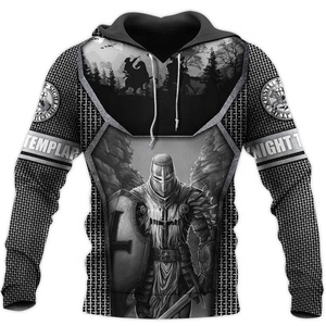 Sudadera con Capucha Unisex de Otoño/Invierno, Marca Lotus Apparels, Tela de Forro Polar, Diseño de Armadura de Asesino, Impresión por Sublimación 3D, Sudadera con Capucha para Cosplay - Product Image 2