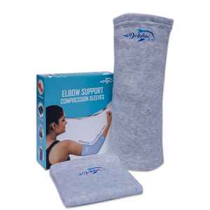 Manchon de compression ergonomique pour le coude : Soulagement ciblé de la douleur, stabilité articulaire, soutien en cas de tendinite et récupération des blessures sportives - Product Image 2