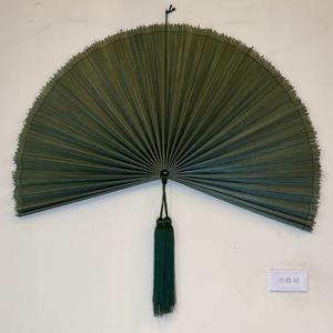 Handmade Bamboo Wall Fan Decor Natural Woven Bamboo Hanging Fan for Living Room Boho Home Wall <b>Decoration</b> Kingcraftviet - Product Image 6