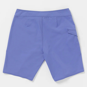 Shorts de Playa Negros para Hombre, Cintura Media, Cordón Ajustable, Secado Rápido, Casuales, Tipo Bermuda, con Bolsillos, Color Sólido, Tela de Poliéster - Product Image 5