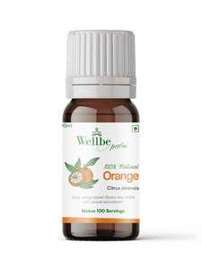 Huile Essentielle d'Orange de Palme Wellbe 10ml |   Extrait Herbal Liquide Sauvage 100% Naturel de Citrus Sinensis - Product Image 1