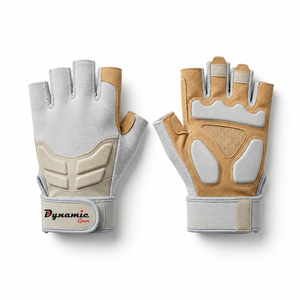 Men's Workout Leather <b>Gloves</b> Fingerless Fitness <b>Gloves</b> <b>Weight</b> Lifting Breathable Exercise <b>Gloves</b> Comfortable Gym Training <b>Gloves</b> - Product Image 3