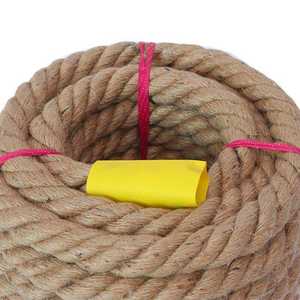 Corde en jute robuste – Cordon torsadé naturel écologique pour l'aménagement paysager, le jardinage et la décoration intérieure - Product Image 4