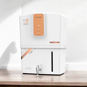 Purificador de agua alcalina Aqua Moor de cobre blanco con tecnología de cobre y zinc, pantalla digital, tanque de almacenamiento de 12 litros. - Product Image 6