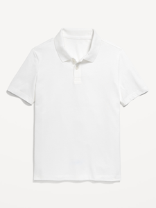 Chemise polo en coton tricoté pour garçons, uniforme scolaire primaire, jaune, noir, rouge, bleu, pour enfants de 2 à 16 ans - Product Image 5