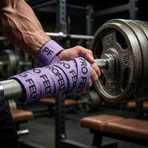 Sangles de musculation en coton et polyester pour la gym, le fitness, la force athlétique, la musculation, l'entraînement de force, accessoires d'entraînement, sangle de levage - Product Image 3