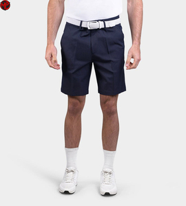 Shorts de golf plissés extensibles pour hommes, shorts de tennis décontractés, taille mi-haute élastique, séchage rapide, vêtements de sport d'extérieur, logo personnalisé - Product Image 2