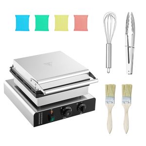 Macchina Elettrica Commerciale per Ciambelle e Waffle da 2000W, Antiaderente, a 9 Fori, con Riscaldamento Bilaterale per Ingredienti a Base di Grano - Product Image 1