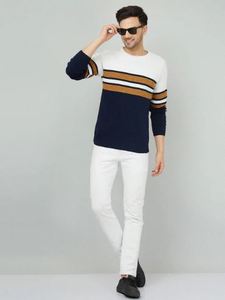 Pull en maille tendance décontracté pour tous les jours, léger et chaud, en jacquard premium, pour l'hiver, en promotion, prix fournisseur - Product Image 3