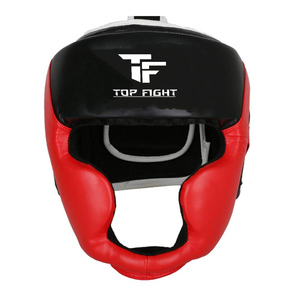 Nuevo Protector de Cabeza de Boxeo Ajustable y Portátil - Casco de Cuero PU Resistente con Diseño Transpirable para Entrenamiento de Adultos y Jóvenes - Product Image 1