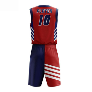 Uniforme de Baloncesto Personalizado de Primera Calidad al Por Mayor RTS, Conjunto de Jersey y Pantalones Cortos Sublimados de Secado Rápido y Transpirables AS-BL-09 - Product Image 3