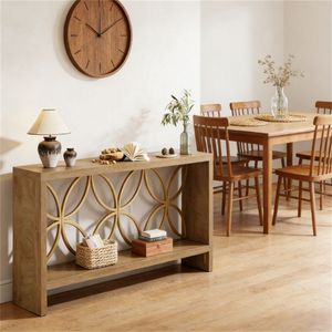 <b>Console</b> <b>Table</b> with <b>Storage</b> Space for Sofa Entrance Foyer or Lobby Use - Product Image 2