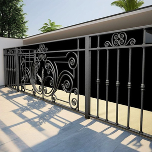 Barandillas de Balcón de Hierro Forjado de Lujo con Diseños Personalizados – Paneles Decorativos de Hierro para Exteriores para Exteriores de Casas Modernas - Product Image 3