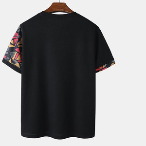 T-shirt d'extérieur pour homme sur mesure OEM |   Style tendance Coupe classique |   Coton-polyester respirant 220g |   Articles Doux et Confortables de Qualité | - Product Image 2