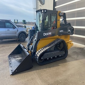 Chargeuse compacte Deere 325G durable, moteur puissant de 74 CV, idéale pour une utilisation professionnelle dans des environnements de travail exigeants - Product Image 2