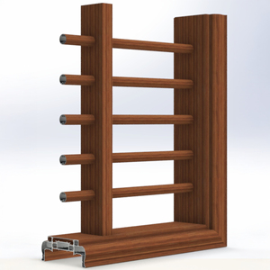 Panneaux décoratifs avec revêtement en poudre, série CNC 6000, clôture en aluminium, alliage Vietnam, profilés en aluminium pour la décoration avec une tolérance de 5% - Product Image 2