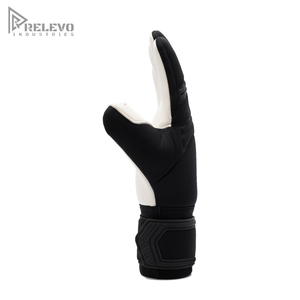 ถุงมือผู้รักษาประตูแบบ OEM ผลิตตามสั่ง หนา 4 มม.  ฝ่ามือทำจากยางลาเท็กซ์  ตัวถุงมือทำจากนีโอพรีนระบายอากาศได้ดี  บริเวณนิ้วมือทำจากยาง  สำหรับป้องกันการกระแทก - Product Image 3