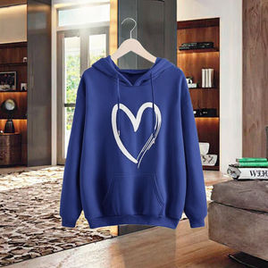 Sudadera con Capucha Unisex de Corte Regular Más Vendida en 2026, Color Personalizado, Bolsillo Frontal de Alta Calidad, Forro Polar Transpirable, Poliéster/Algodón - Product Image 3