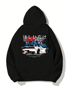 เสื้อฮู้ดดี้เดนิมผู้ชายแบบซิป ปักโลโก้ด้านหน้าตามสั่ง กระเป๋าใหญ่ คุณภาพสูง เป็นมิตรกับสิ่งแวดล้อม พิมพ์ลายด้วยความร้อน สำหรับฤดูร้อน ขายส่งแบบ ODM - Product Image 1