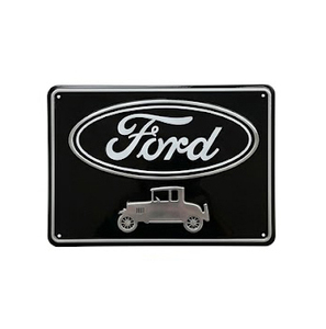 Letrero Metálico Rectangular Vintage Harley Davidson con el Logo del Escudo Alado, Placa Oscuro Desgastado para Decoración de Pared de Garaje de Motocicletas - Product Image 2
