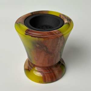 Brûleur d'encens en résine et bois, style best-seller, couleur personnalisée, aromatique, religieux - Product Image 1