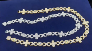 Hot Selling Eviil Eye Cross <b>Infinity</b> Necklace Fine Jewelry Pendants & Charms S925 Luxury Jewelry - Product Image 2
