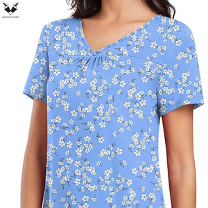 Conjunto de Dos Piezas de Ropa Deportiva y Casual para Mujer, Camiseta y Pantalones Cortos con Diseño Sublimado, Precio al por Mayor 2026 - Product Image 5